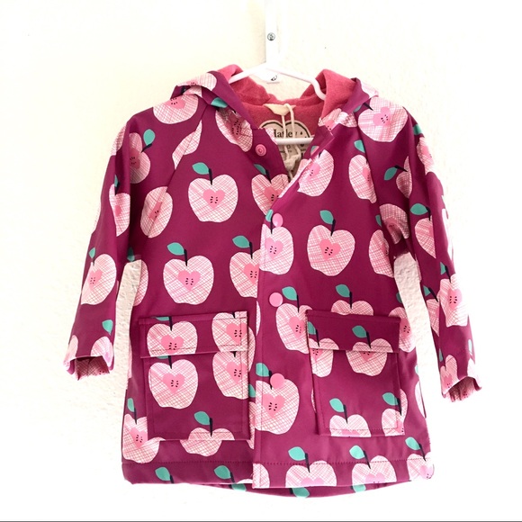 NWT Hatley kids apple orchard rain jacket - Picture 5 of 8
